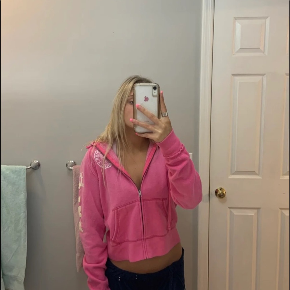 PINK zip-up